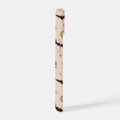 Boho vleermuizen en sterren Halloween patroon iPhone 15 Case (Rechterkant)