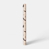 Boho vleermuizen en sterren Halloween patroon Samsung Galaxy Hoesje (Linkerkant)