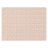 Boho vleermuizen en sterren Halloween patroon Tafelkleed (Voorkant (Horizontaal))