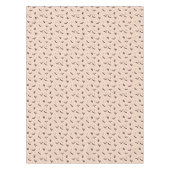 Boho vleermuizen en sterren Halloween patroon Tafelkleed (Voorkant)