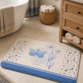 Boho Vlinder & Botanische Badmat