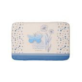 Boho Vlinder & Botanische Badmat (Voorkant)
