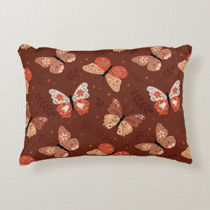 Boho Vlinder Patroon - Herfst Huisdecoratie Accent Kussen