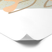 Boho vlinder, poster (Hoek)