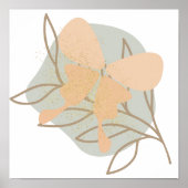 Boho vlinder, poster (Voorkant)