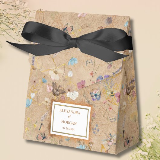  Boho vlinder tuin bruiloft Bedankdoosjes