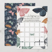 Boho vlinder Vrijgezellenfeest spelletjes bruids b Kaart (Voorkant / Achterkant)