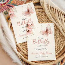 Boho Vlinder Wilde Bloem Meisje Baby Borrel