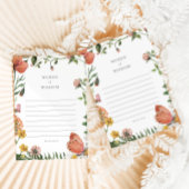 Boho Vlinder Woorden van Wijsheid Baby Advies Kaar