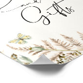 Boho Vlinders Boeken en Cadeaus Poster (Hoek)