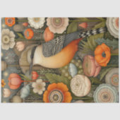 BOHO VOGEL WHIMISCHE DECOUPAGE VLOEIPAPIER TISSUEPAPIER (Voorkant)