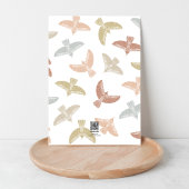Boho Vogels Afstudeer Afscheid Feest Kaart