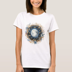 Boho Volle Maan T-shirt