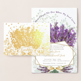 Boho vond de One I Love bruiloft uitnodiging