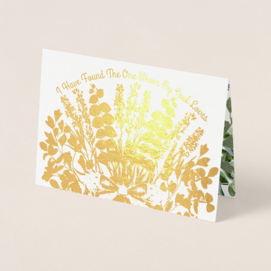 Boho vond de One I Love bruiloft uitnodiging (Voorkant)