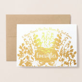 Boho vond de One I Love bruiloft uitnodiging (Voorkant met envelop)