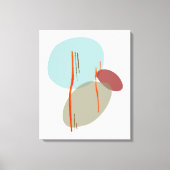 Boho Vormen Canvas Afdruk (Voorkant)