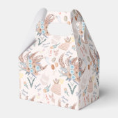 Boho Vrijgezellenfeest Pattern Vrijgezellenfeest Bedankdoosjes (Achterkant)