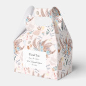 Boho Vrijgezellenfeest Pattern Vrijgezellenfeest Bedankdoosjes (Voorkant Zijde)