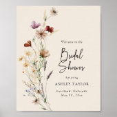 Boho Vrijgezellenfeest Poster (Voorkant)