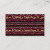 Boho Vrijgezellenfeest Recipe Enclosure Kaart (Achterkant)