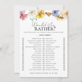 Boho Vrijgezellenfeest wil dat ze liever spelkaart Kaart (Voorkant)