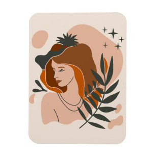 Boho Vrouw Sterren Magneet