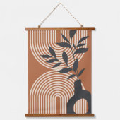 Boho Wall Art Hangend Wandkleed (Voorkant)