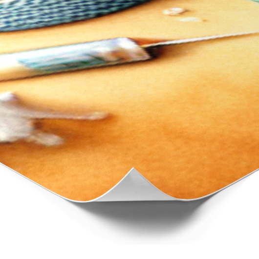 Boho Wall Pinned Beach Nursery Poster (Hoek)