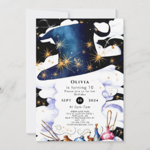 Boho Wand Magic Wizard Verjaardag Kaart