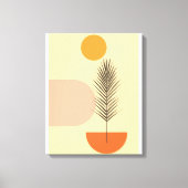 Boho wandkunst canvas afdruk (Voorkant)