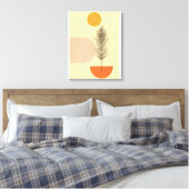 Boho wandkunst canvas afdruk (Insitu (Slaapkamer))