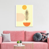 Boho wandkunst canvas afdruk (Insitu (Woonkamer))