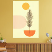 Boho wandkunst canvas afdruk (Insitu (Woonkamer))