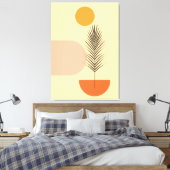 Boho wandkunst canvas afdruk (Insitu (Slaapkamer))