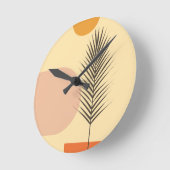 Boho wandkunst ronde klok (Hoek)