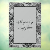 Boho Warm Grays Mandalas Ruitfolie Raamsticker (Vel 3)