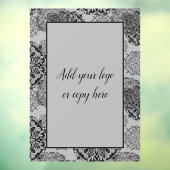 Boho Warm Grays Mandalas Ruitstickers Raamsticker (Vel 3)
