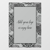 Boho Warm Grays Mandalas Window Cling Raamsticker (Vel)