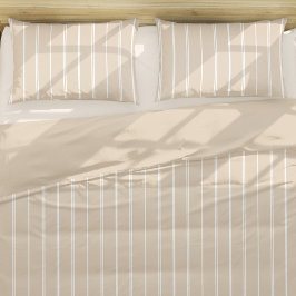 Boho warme neutrale gestreepte patroon minimalisti