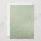 Boho Watercolor Citroen Bruidsdouche Kaart (Achterkant)