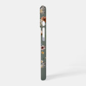 Boho Watercolor Wilde Bloemen iPhone 16 Hoesje (Linkerkant)