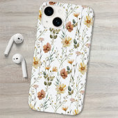 Boho Watercolor Wildflower Case-Mate iPhone Case