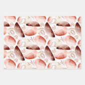 Boho Waterverf Abstract Inpakpapier Vel (Voorkant 3)