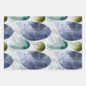 Boho Waterverf Abstract Inpakpapier Vel (Voorkant)