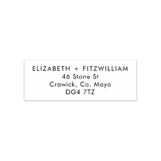 Boho Waterverf Abstract | Trouw Retouradres Zelfinktende Stempel