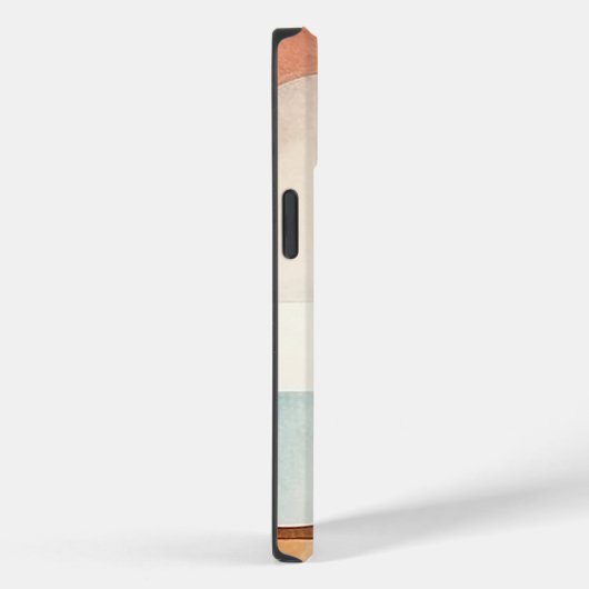 Boho Waterverf Abstracte Kunst Case-Mate iPhone Case (Achterkant / Rechts)