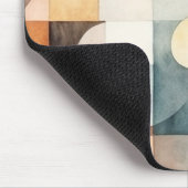 Boho Waterverf Abstracte Kunst Muismat (Hoek)