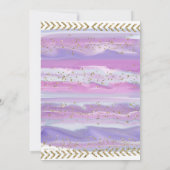 Boho Waterverf Arrow Young vertrekt drie dagen in Kaart (Achterkant)