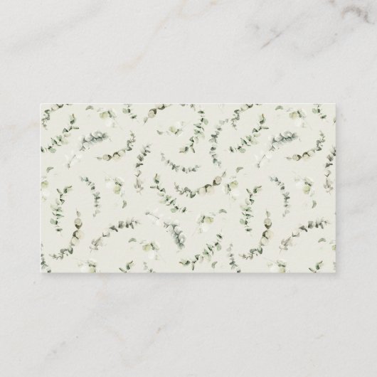 Boho Waterverf Baby Oranje Overalls Book Request Informatiekaartje (Achterkant)